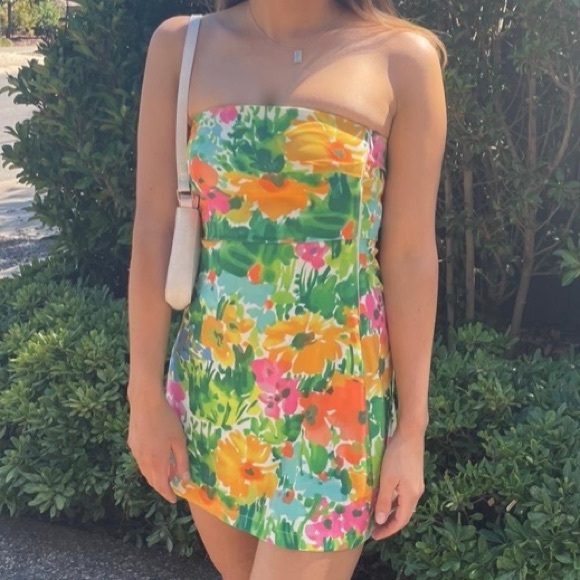 With Jean lala dress - Picture 3 of 4